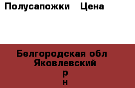 Полусапожки › Цена ­ 2 500 - Белгородская обл., Яковлевский р-н, Строитель г. Одежда, обувь и аксессуары » Женская одежда и обувь   